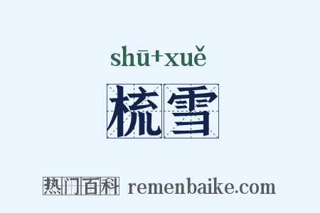 梳雪是什么意思的图片